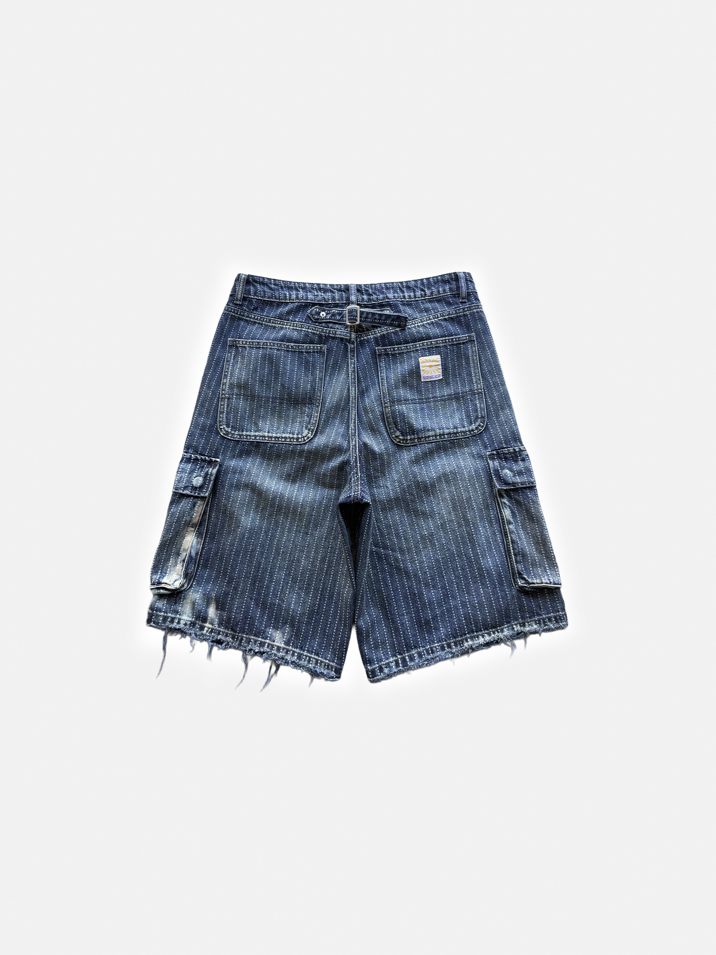 BAGGY PINSTRIPE CARGOS