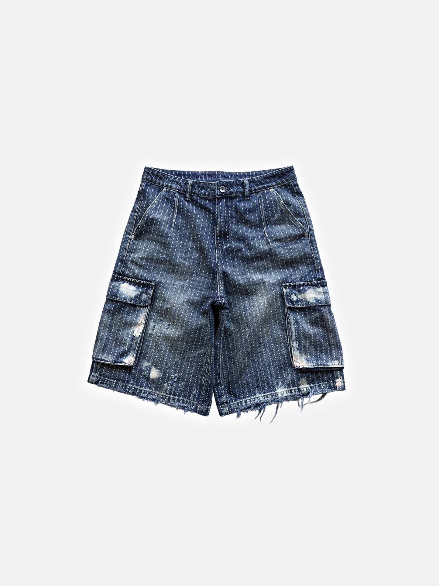 BAGGY PINSTRIPE CARGOS