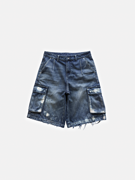 BAGGY PINSTRIPE CARGOS